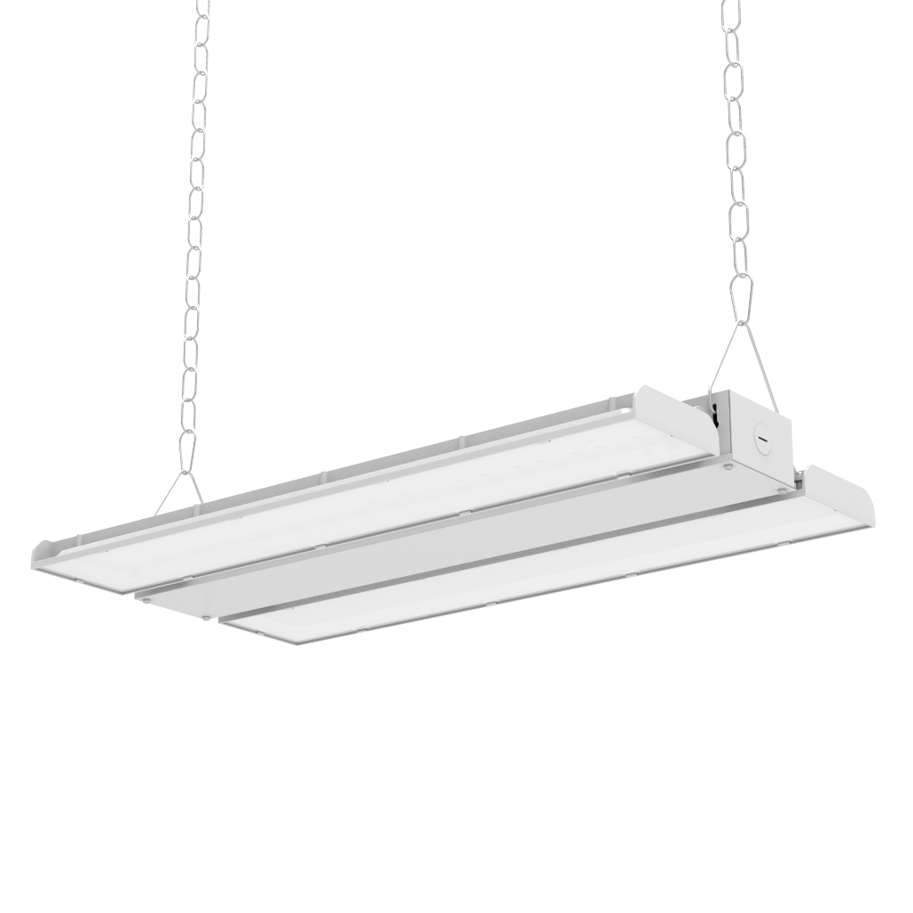 300W Tunable Foldable LED High Bay Light CCT Dimmable Industrial Lighting For Warehouse Factory Workshop