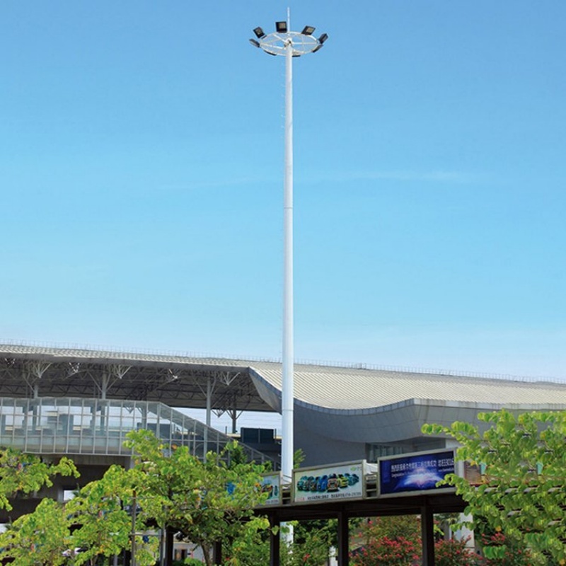Rural Village Waterproof Solar Telescopic Lifting Street Light Pole