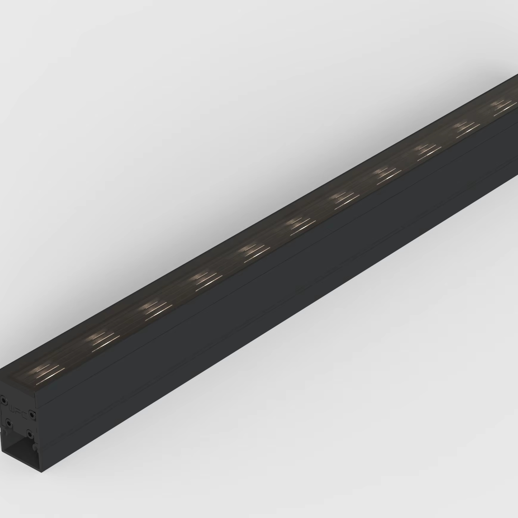 WFC RDM Control Landscape In-ground LED for Wall Grazing IP67 with App Control Aluminum Construction 2-Year Warranty Hotel Use