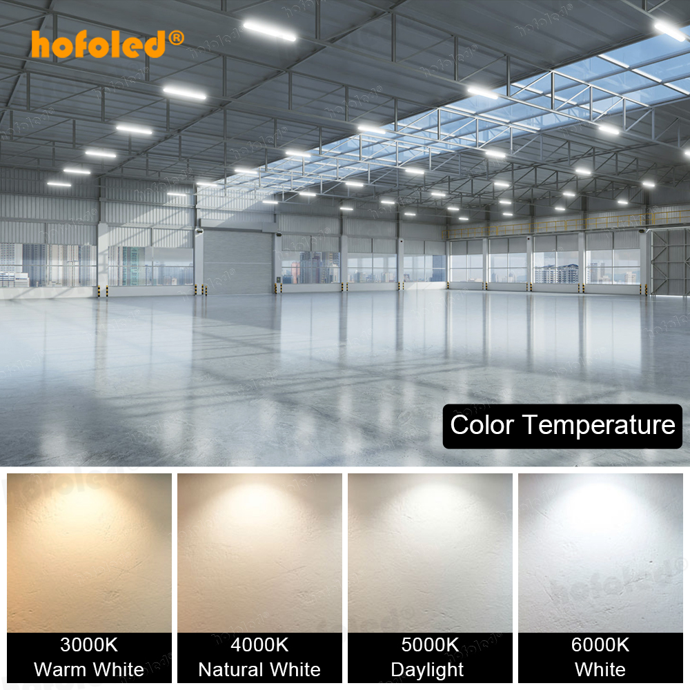 Hofoled 4FT 120cm IP65 Industrial Warehouse Light 130lm/W Waterproof LED Tri-proof Light/LED Vapor Tight Light/LED Batten Light