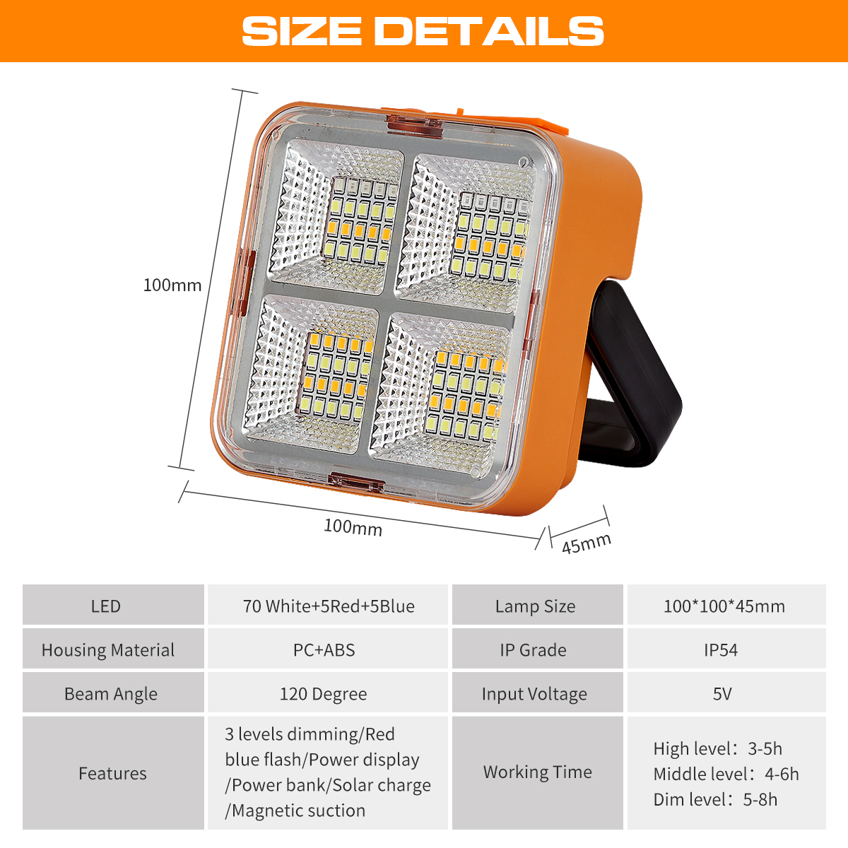 Led Flood Energy Light Image 4