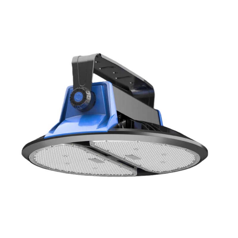 HB04 400-1000W 4100K/6000K 3500K/5000K LED High Bay Light 150LM/W IP66 IK08 10-20KV Surge DALI/1-10V LUMILEDS Meanwell 5-Year