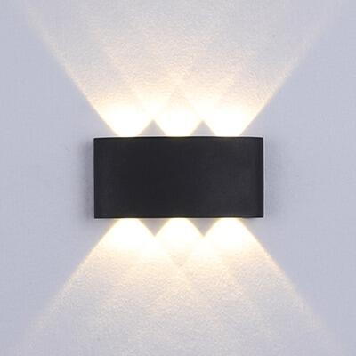 6W LED Pack Wall Light up Down Outdoor Wall Lamp Decorative Wall Sconce Lighting Fixtures for Courtyards / Doorways