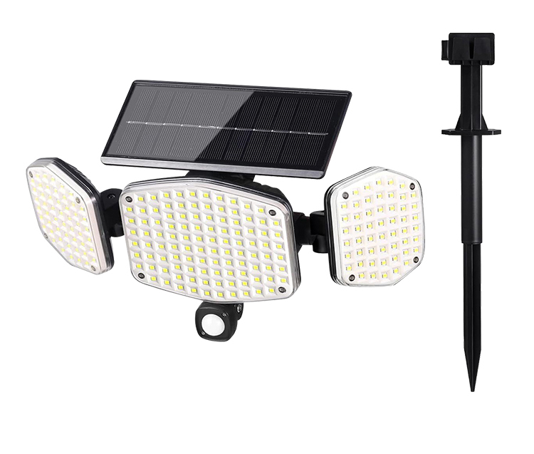 AuSilver IP65 Motion Sensor LED Solar Lawn Lights for Hotel Backyard &amp; Garden Pathway Landscape Lighting Outdoor Garden Lighting