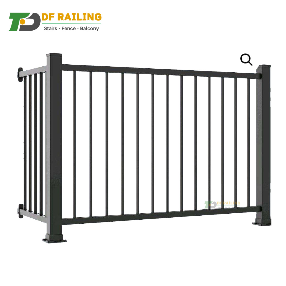 Aluminum tube railing