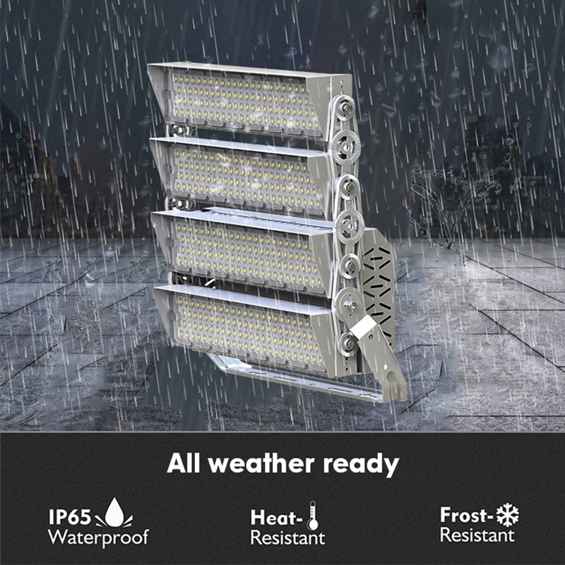 Professional Court Lighting 240W 480W 720W 960W 1200W 1400W Aluminium Waterproof IP65 Led Stadium Flood Light