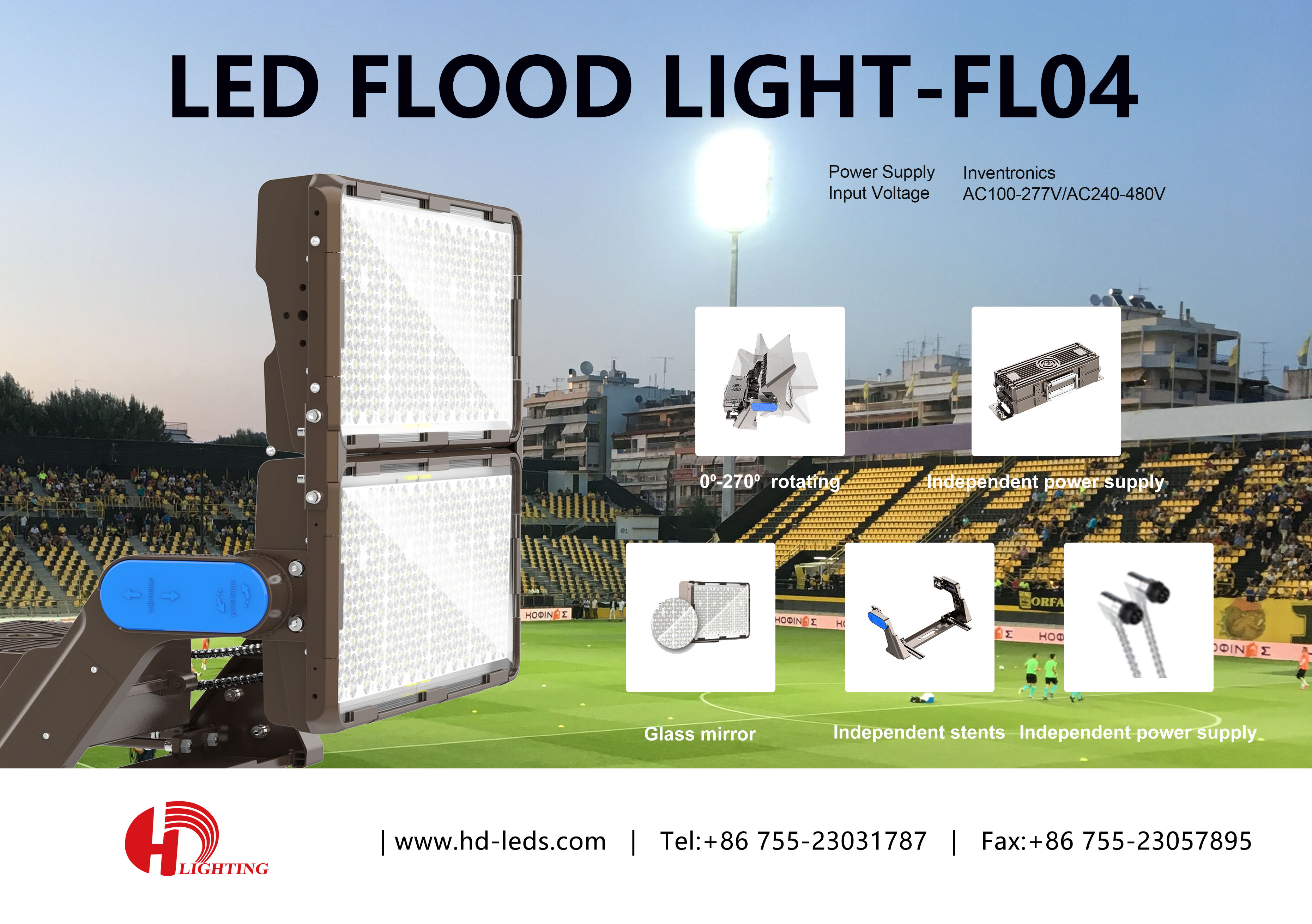 1500w Sport Lamp Ip66 Outdoor Football Tunnel Stadium Light Modular Led Flood Light 500w 600w 800w 1000w Aluminum