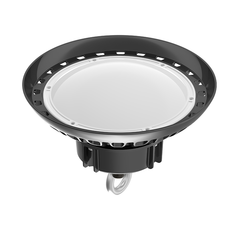 TIANHUANG THUFO04 UFO Highbay Light 100W IP65 Sensor Control Adjustable Color Temp 3000-6000K CRI>70 Aluminum Factory