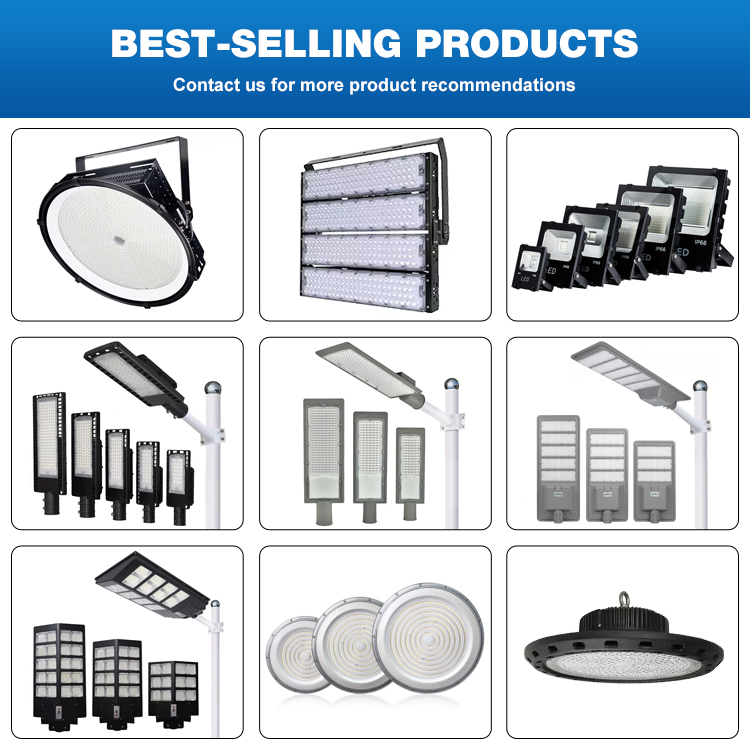 Factory Wholesale Outdoor Road Highway Lighting Ip66 Waterproof Street Lamp 30w 50w 100w 150w 200w 250w Led Street Light