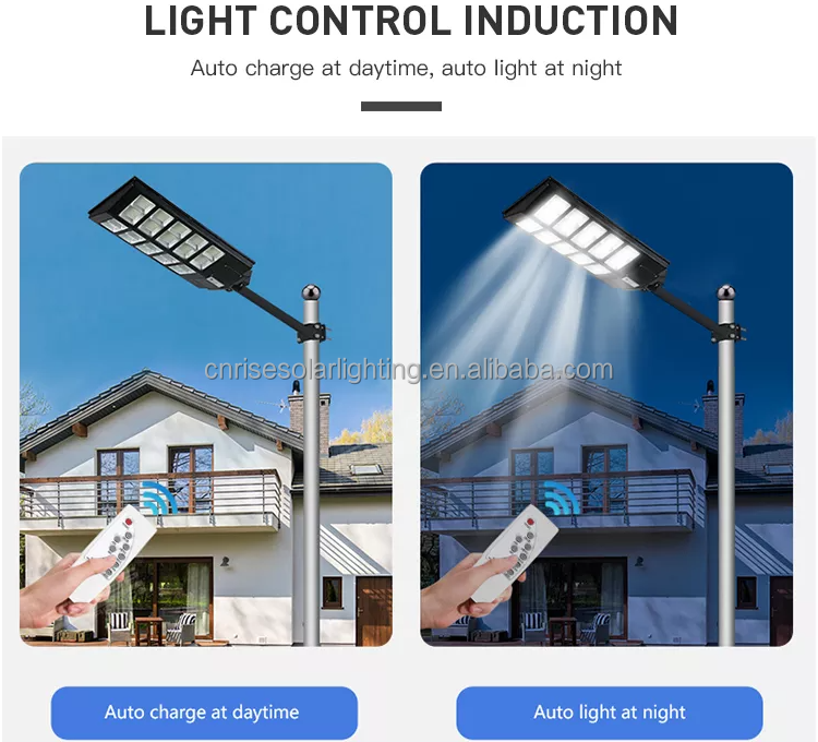 All in One Solar Street Light Installation