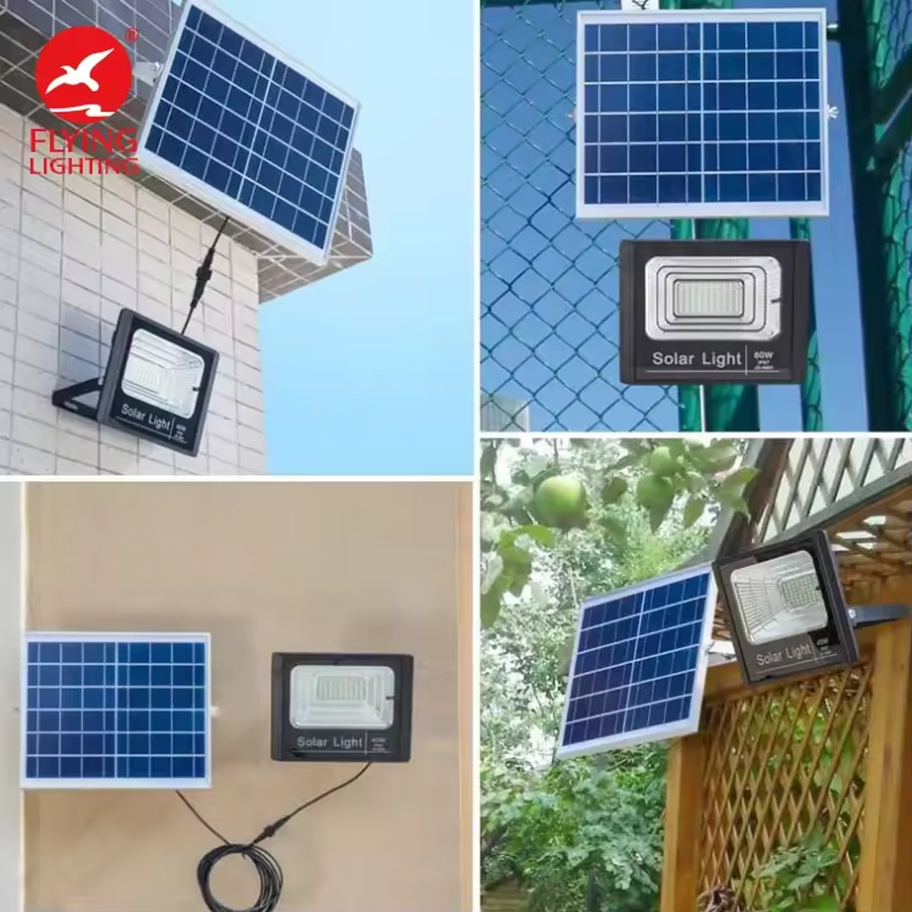 Waterproof ABS IP67 Solar Outdoor Light Led Reflector 100W 200W 300W 500W 800W Solar Led Flood Lights