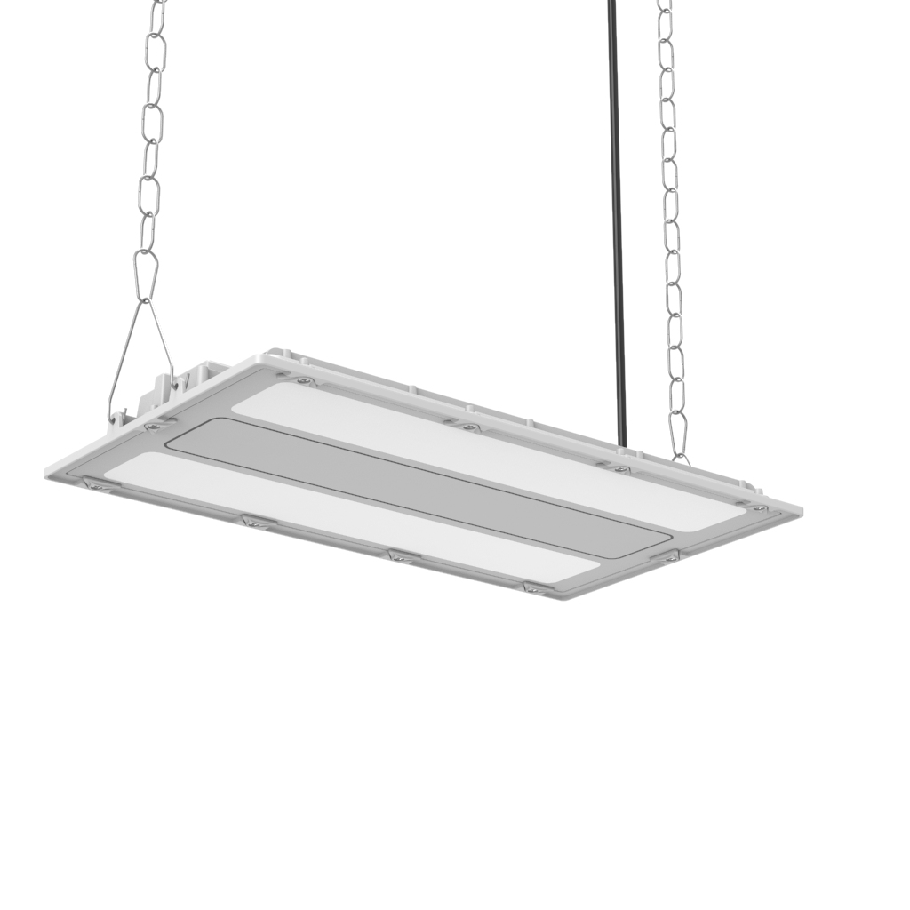 Household Die-Cast Aluminium Commercial Lighting 50000 Hours Lifespan High Bay exterior aluminium Led Light For Supermarket