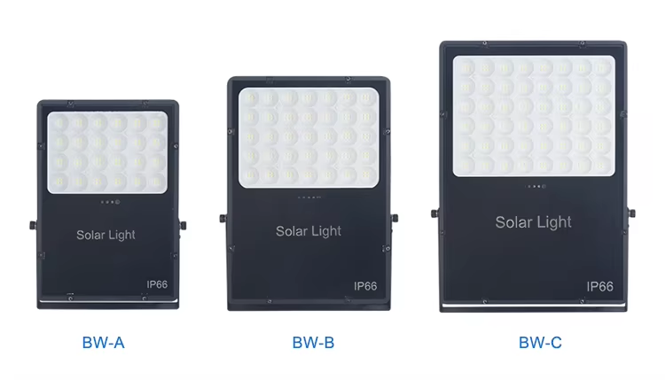 Solar Flood Light Package Layout