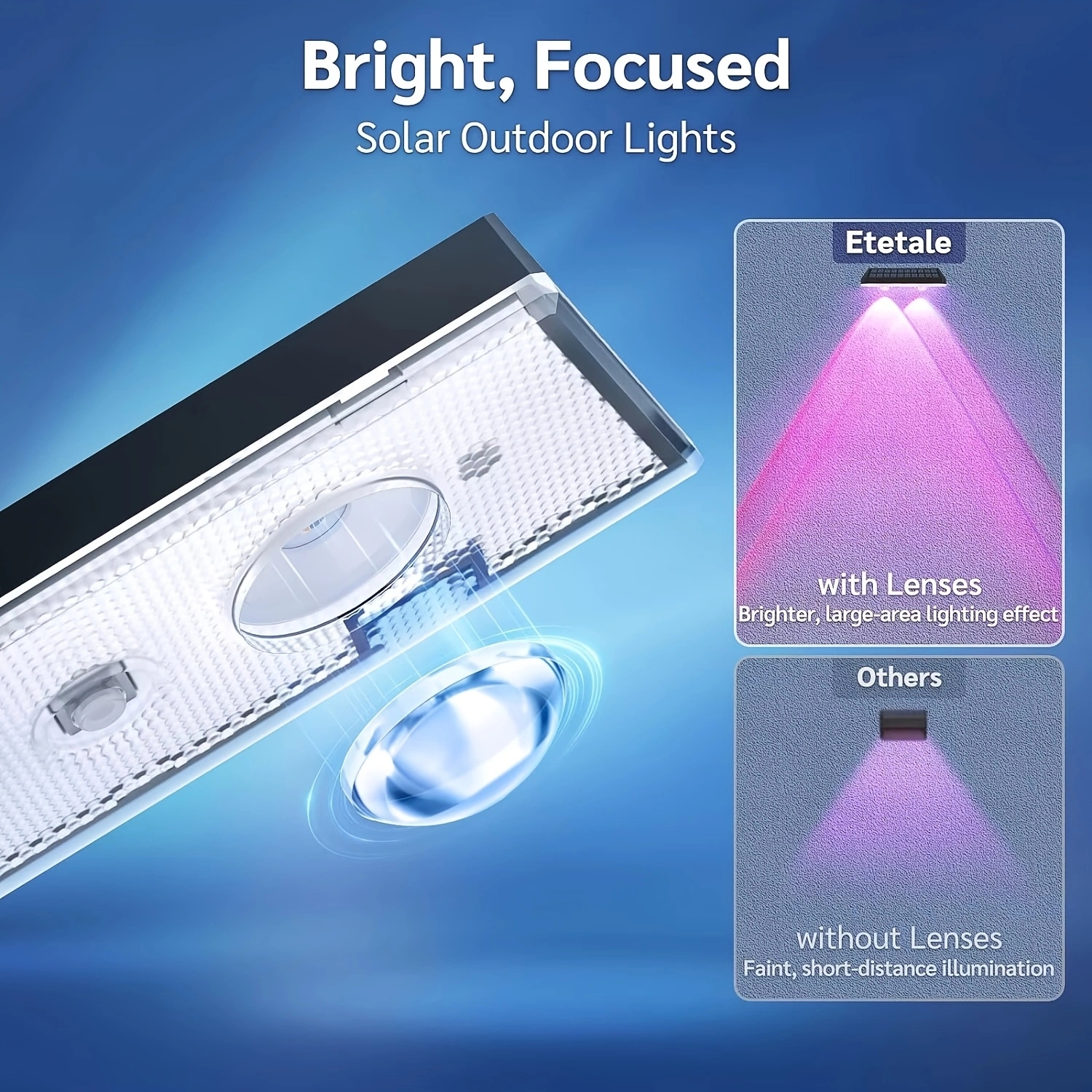 Hot Selling Dimmable Outdoor Waterproof Garden Villa Wall Light Decoration up and Down ABS Led Solar Wall Lamp LED Lights