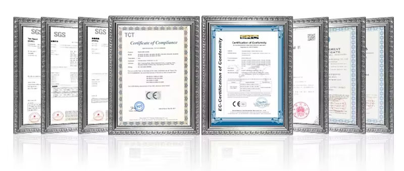 Certifications