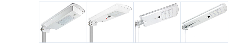 IP65 Waterproof Motion Sensor All in One Solar Powered Street Light 40w for Outdoor Neighborhood Road