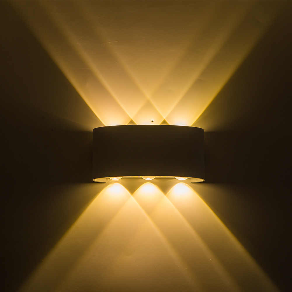 6W LED Pack Wall Light up Down Outdoor Wall Lamp Decorative Wall Sconce Lighting Fixtures for Courtyards / Doorways