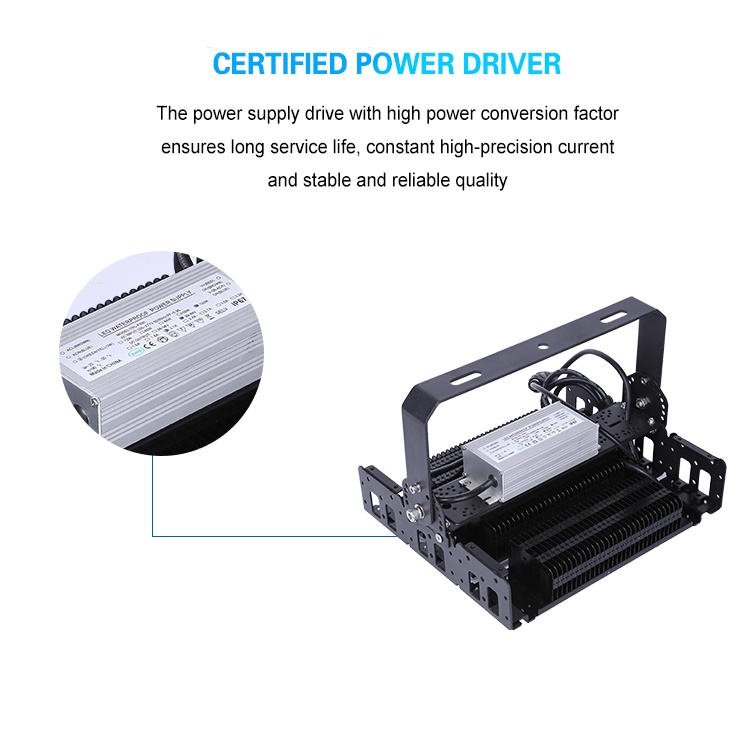 High Quality Explosion Proof Waterproof Outdoor Floodlight Ip65 50w 100w 150w 200w 300w Stadiums Led High Mast Light