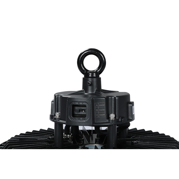 UL DLC Led High Bay Wholesale 5 Years Warranty 120-277V UFO Lamp 170lm/W Led High Bay Light 3 Power 3 CCT