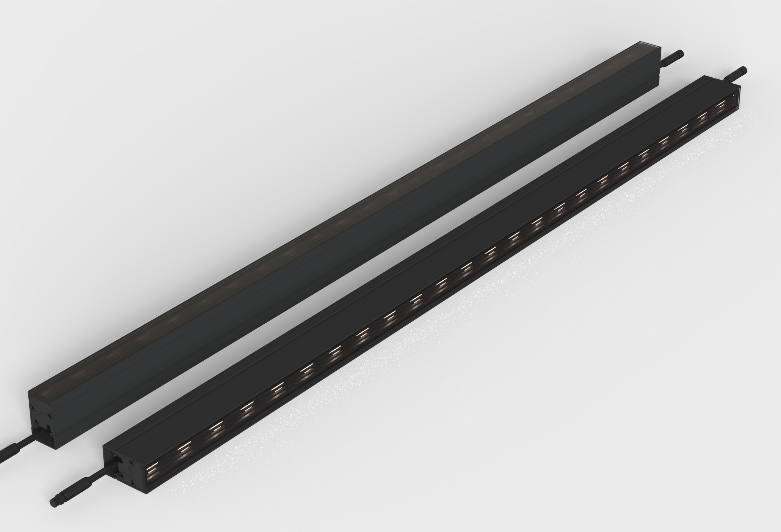 WFC RDM Control Landscape In-ground LED for Wall Grazing IP67 with App Control Aluminum Construction 2-Year Warranty Hotel Use
