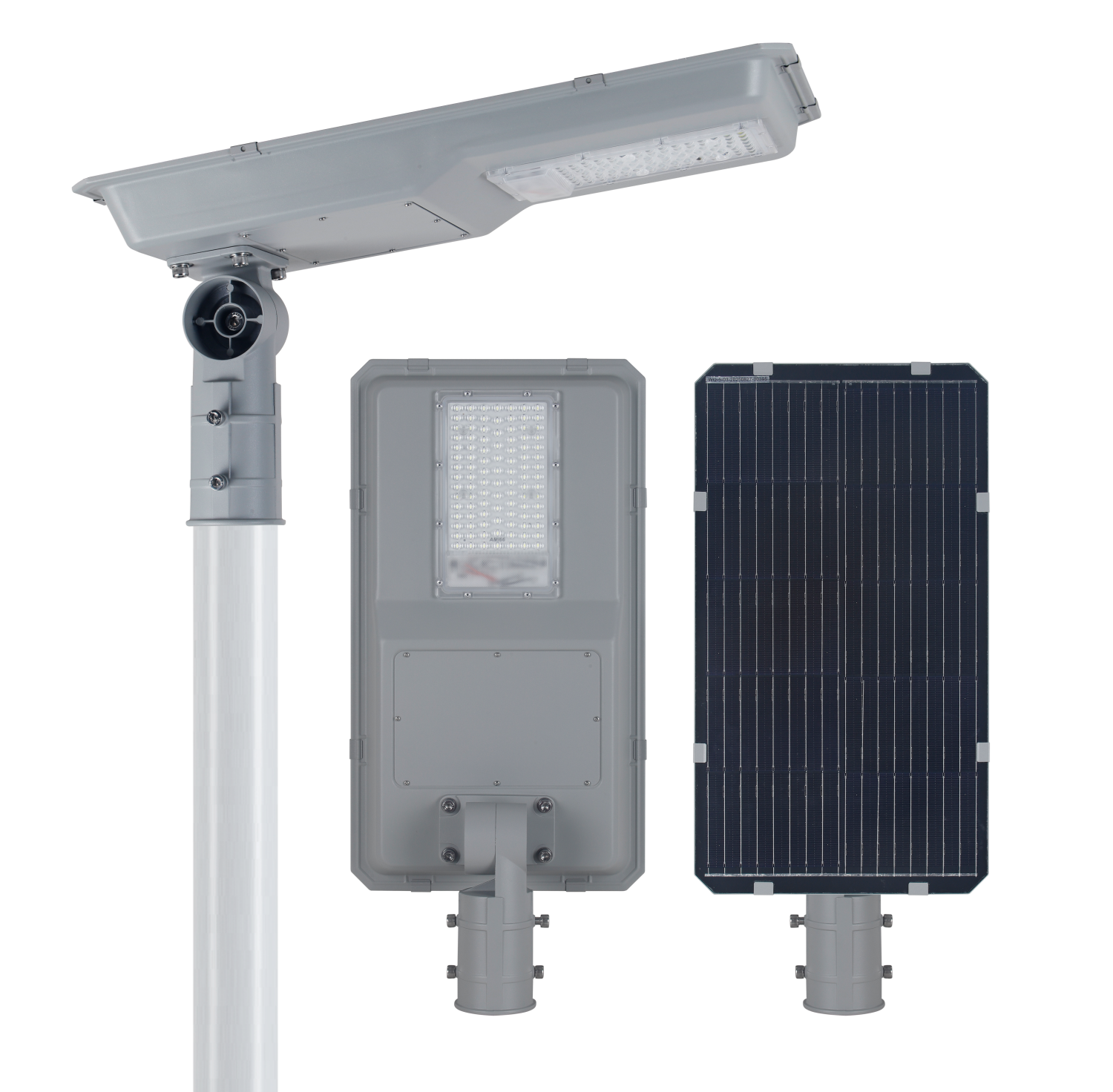 Energy Saving All in One Solar Street Light LED Integrated Solar Powered Street Light for Community &amp; Commercial Area
