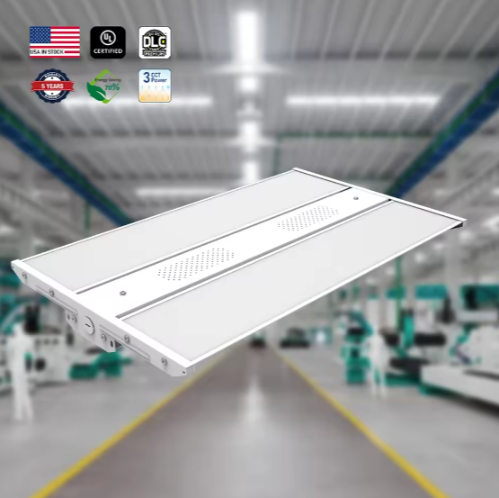 240W IP65 Linear High Bay for Lights for Commercial Warehouse Lighting