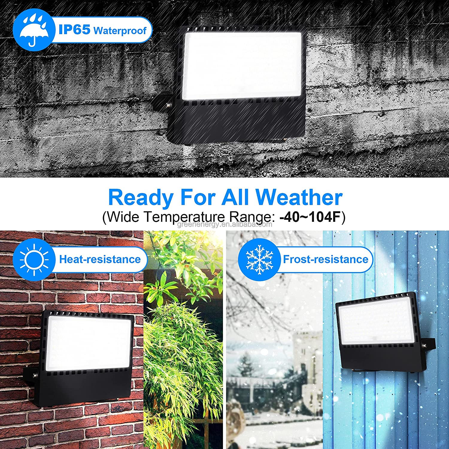 LED Light Back Heat Dissipation Detail