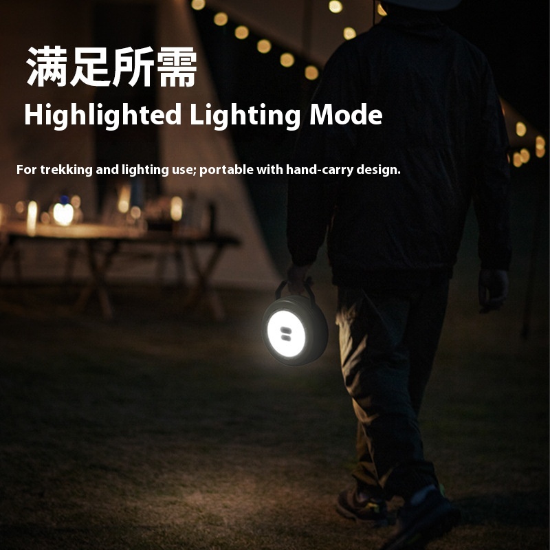 High Battery Rechargeable LED Light Strip for Outdoor Camping Tent Canopy &amp; Festival Landscape Festival Atmosphere Lanterns