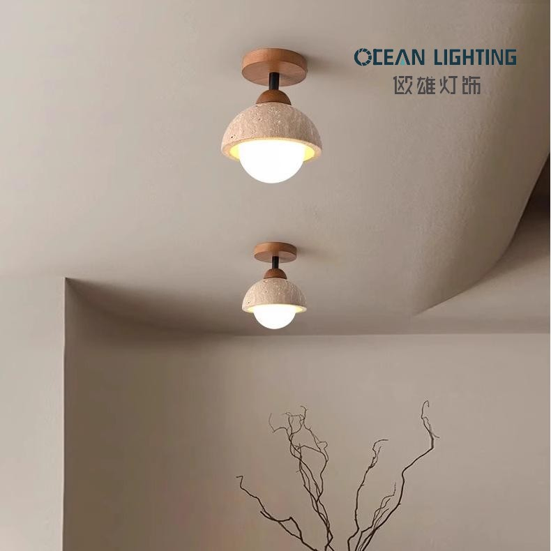 New Design Stone Chandelier Modern Style Home Decor Indoor Pendant Lighting