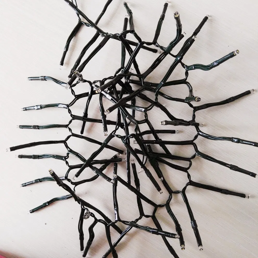 IP65 Waterproof LED Christmas Light Cluster Warm Whiteoutdoor Decorative Lighting