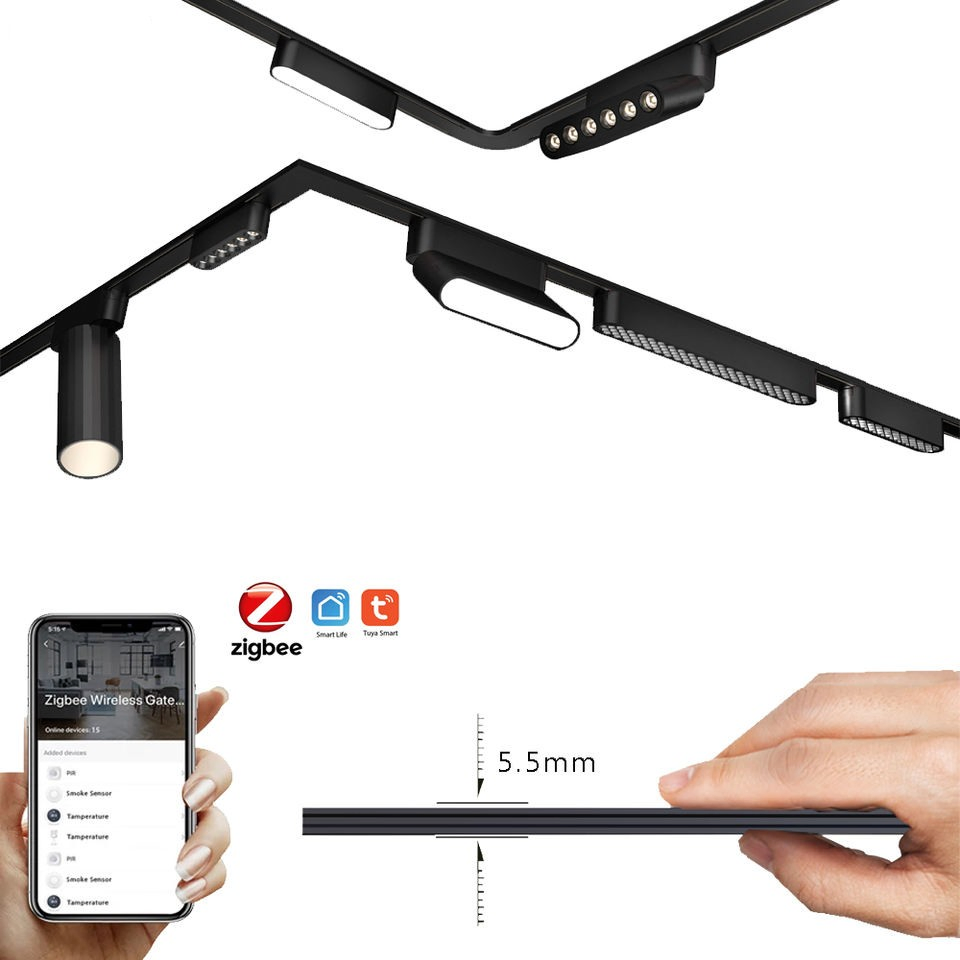 Energy-Efficient Zigbee LED Track Lighting for Modern Interiors