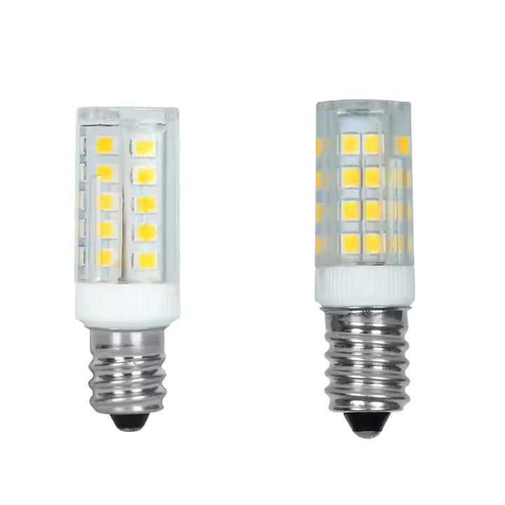 LED Corn Bulb AC220V E14 3W 4000K Ceramic COB Energy Saving Light SMD2835 for Home Chandelier Lighting