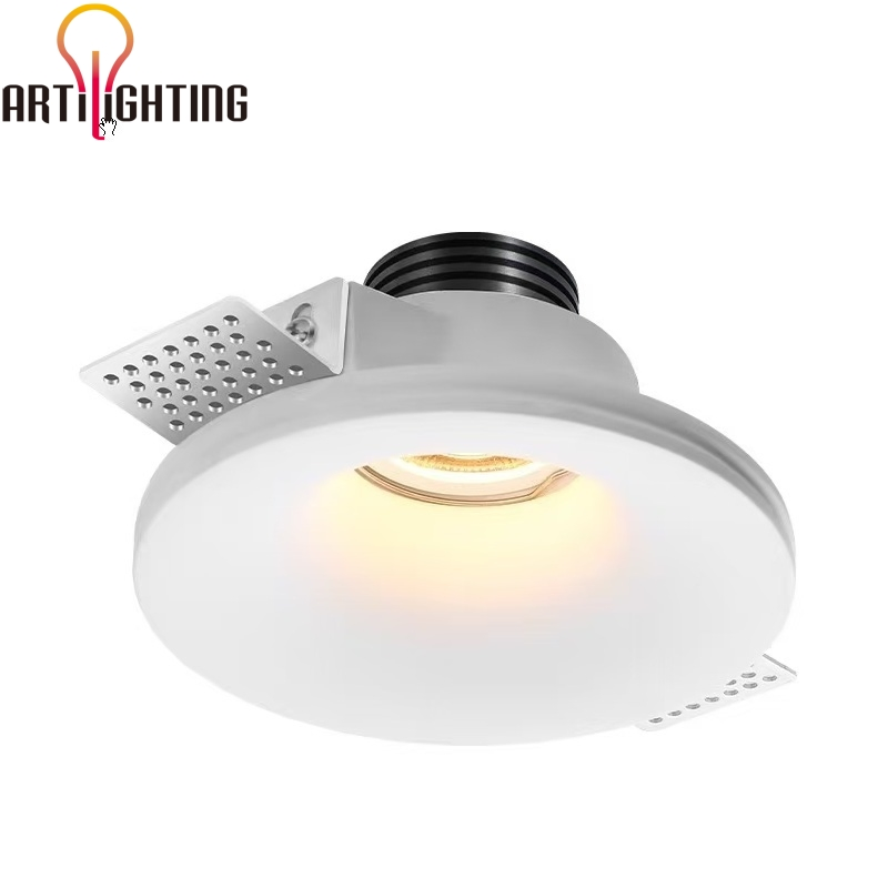 Round Square Market Dimmable COB Bulbs Mini Ceiling Recessed LED Downlight