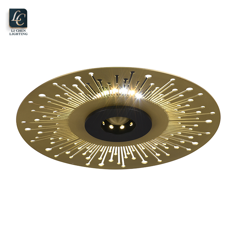 Retro Style Sconce for Home Brass Black LED Wall Light