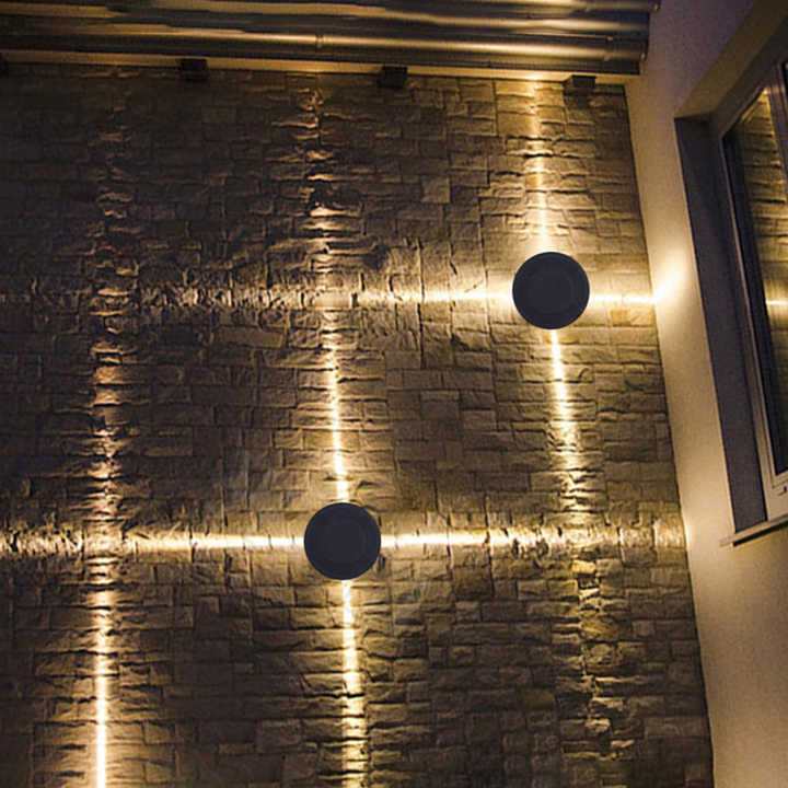 Contemporary Wall Sconces with 4*3W LED for Outdoor Decor