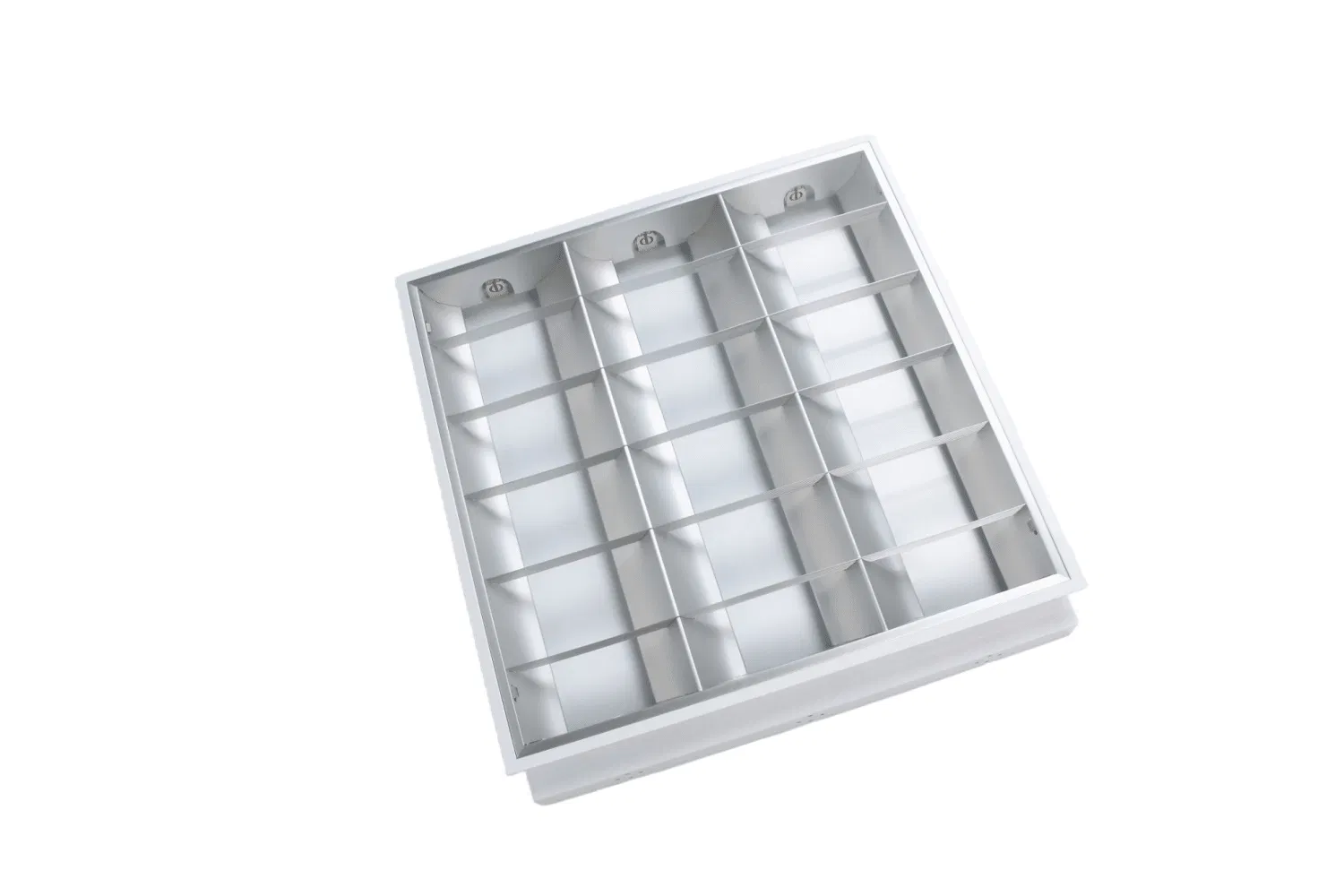 Best Seller T8 72W Fluorescent Lighting 1200X600mm 2X4' Grid Louver 3X40W Ceiling Pendant Lamp Fixture for Classroom