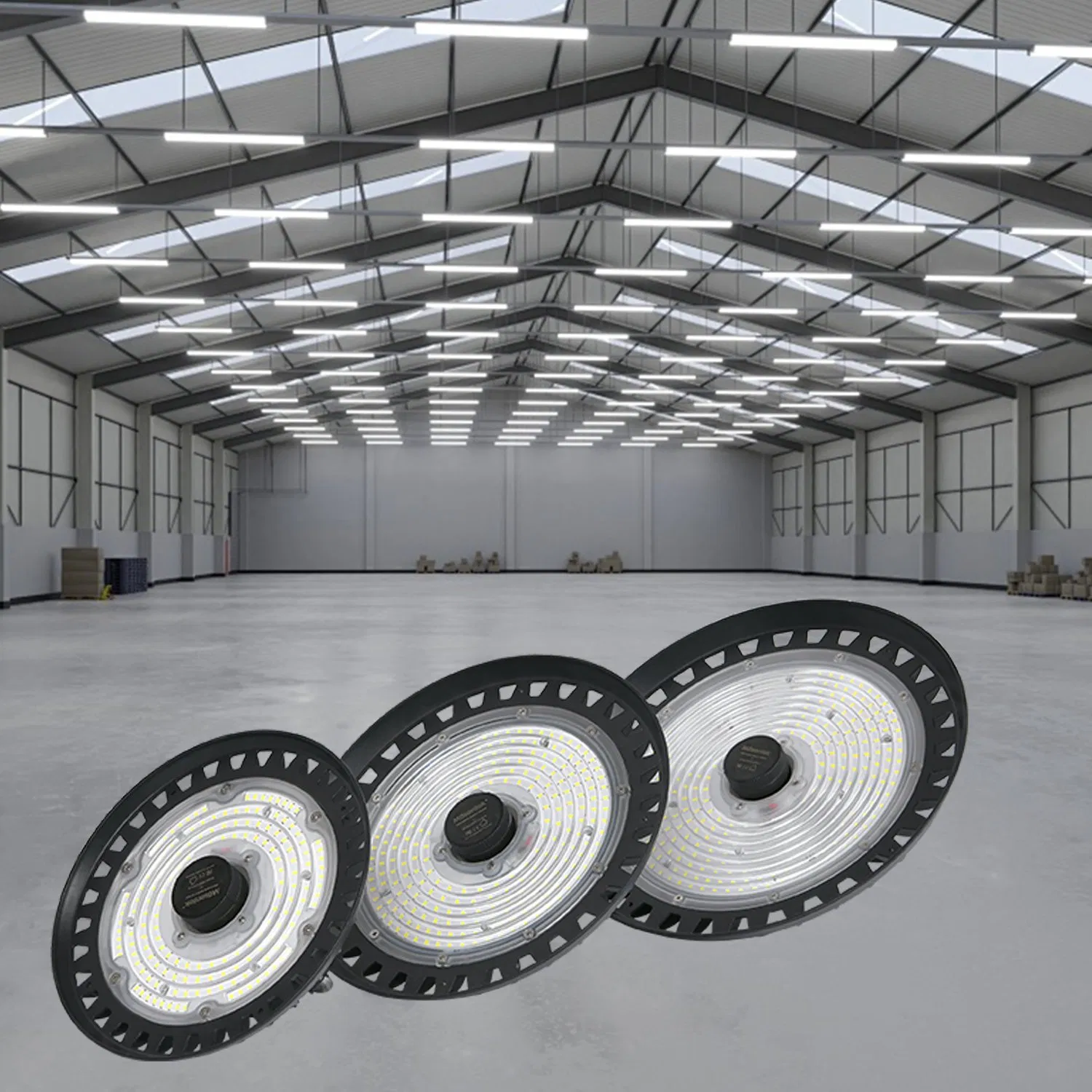 240W Lighting Installation Project Lighting Retail Mining Lighting Fixture Weight PIR Sensor Luminosity Energy-Efficient