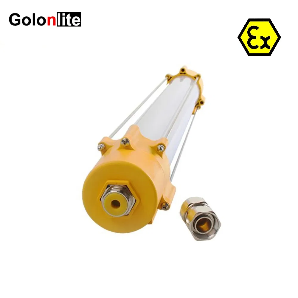 LED Explosion Proof Linear Lighting Fixture for Industrial IP69K