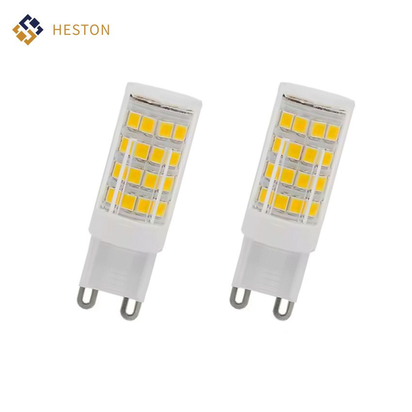 LED Corn Bulb AC220V G9 5W 6000K Ceramic COB Energy Saving Light SMD2835 for Home Chandelier Lighting