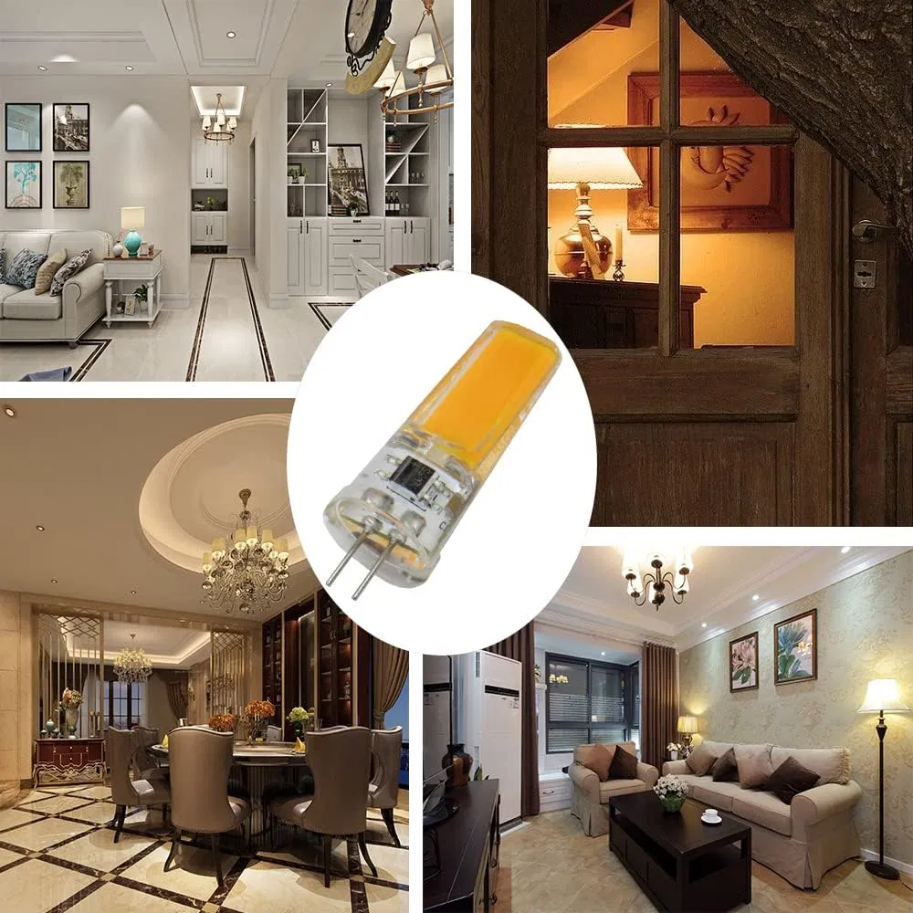 Halolite G4 3W Silicone Crystal Chandelier Bulb Non-Dimmable LED Light