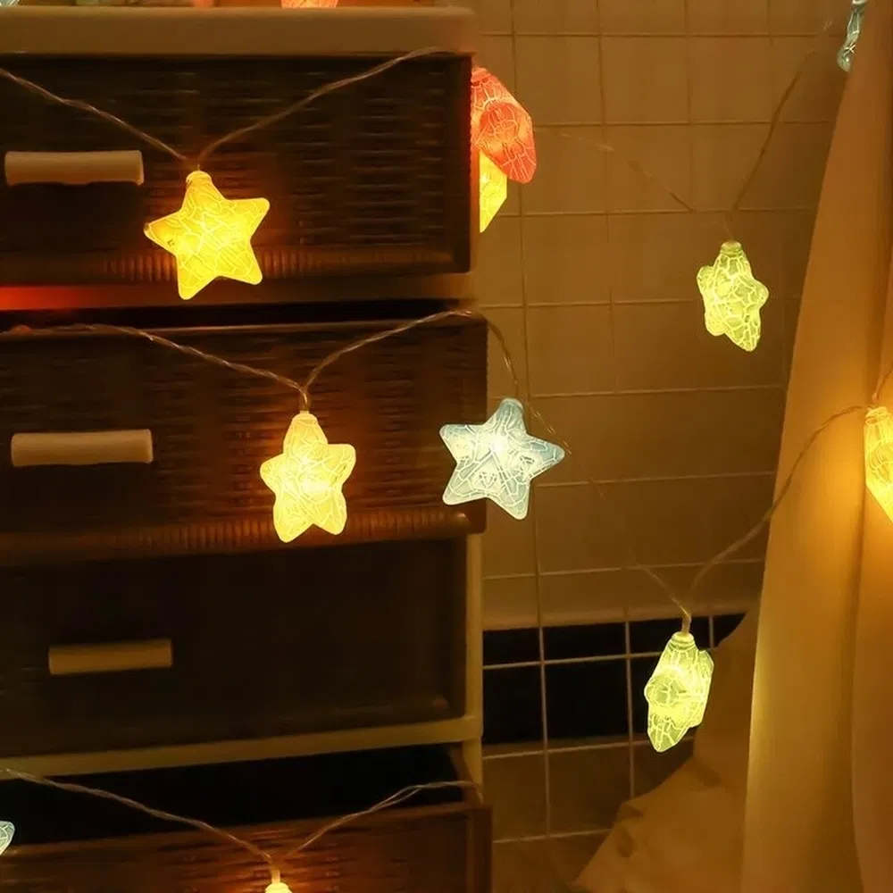 Shopping Mall Indoor Outdoor Waterproof Twinkle Decorative 100 LED String Lights