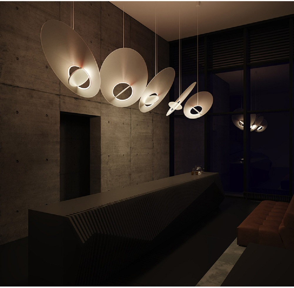 Zhongshan Wholesale Commercial Big Hotel Lobby LED Chandelier Pendant Lighting