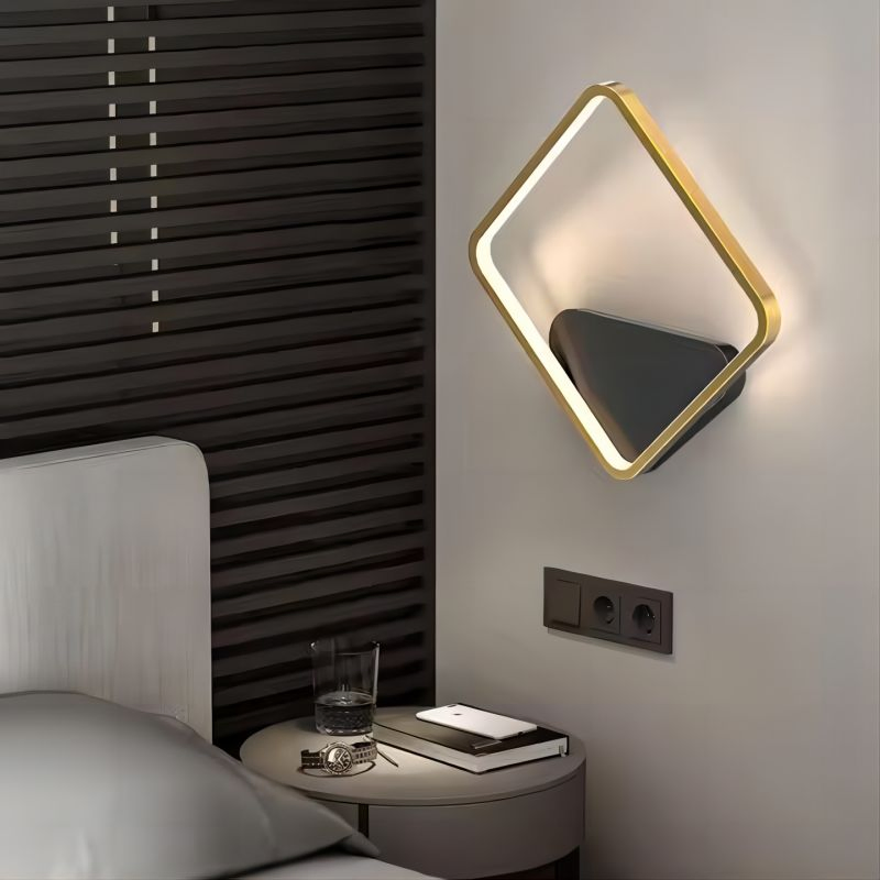 Stylish Modern LED Wall Sconce for Bedroom and Living Room Ambiance