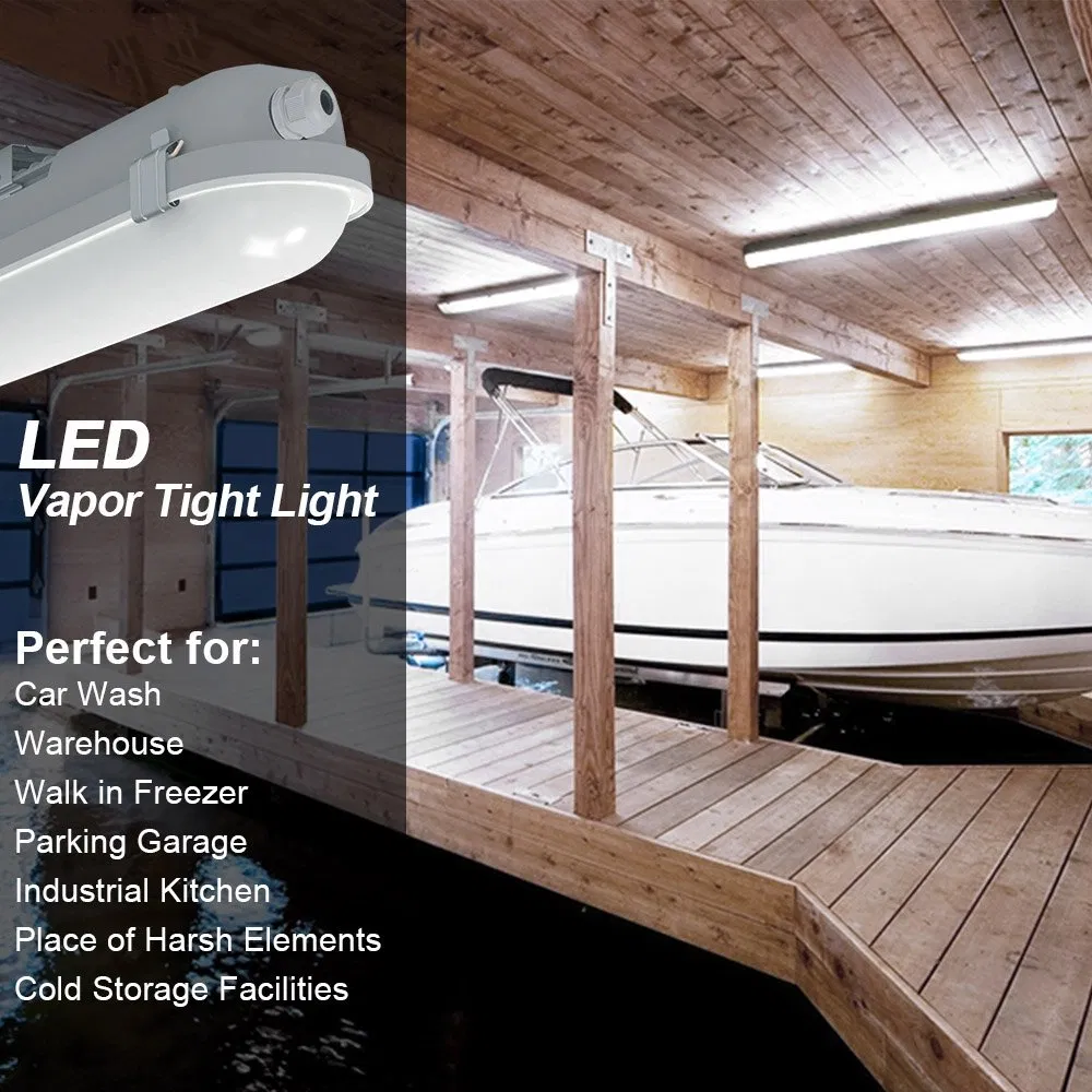 LED Tube Lighting Outdoor 2FT/4FT/5FT IP65 Triproof Batten Waterproof Light Fixture