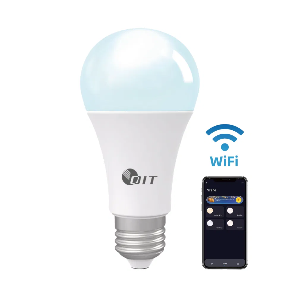 Smart WiFi LED Bulb with Music Sync &amp; Voice Control