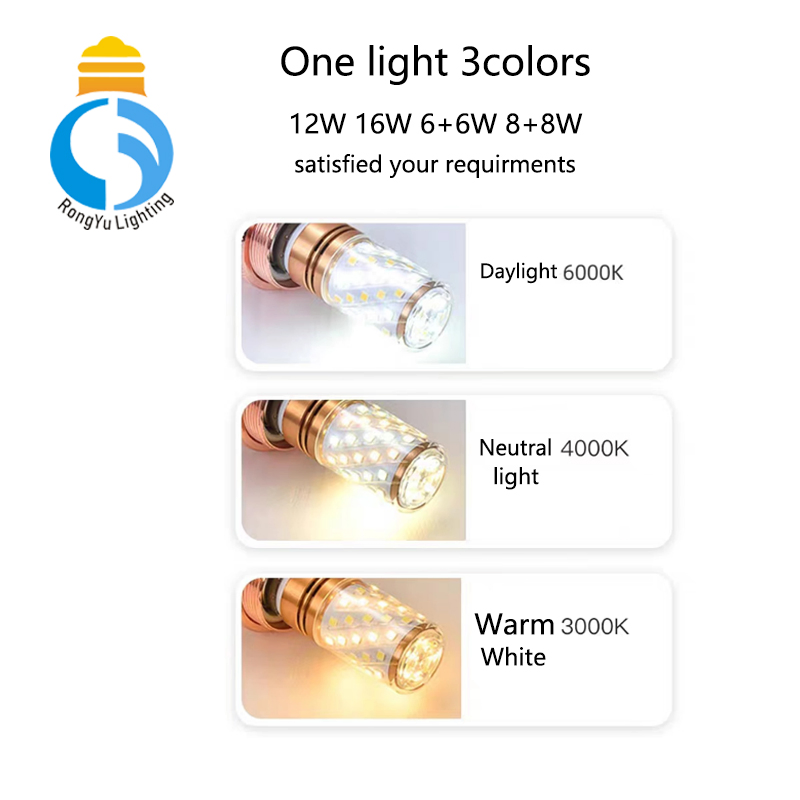 LED Corn Bulb Chandelier Bulb 220V 16W White LED Bulb