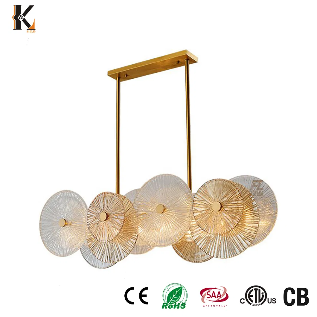 Aluminum Lighting Simple Lamp Vintage Circle Modern Fixture