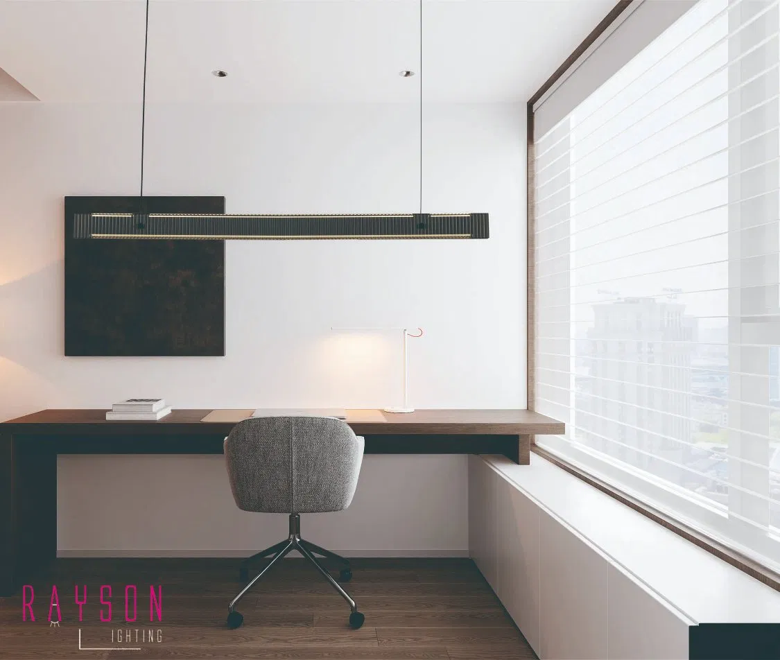 Modern Luxury Decorative Glass Pendant Lamp Indoor CCT LED Creative Chandelier Living Room Conference Room Lighting (1143)