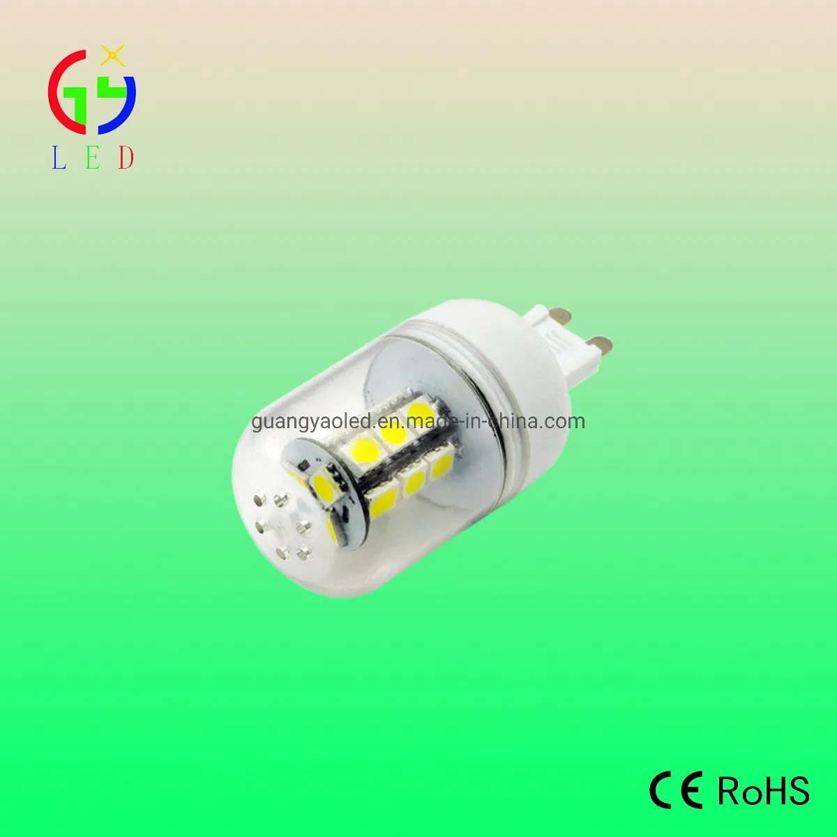 Cheapest LED G9 18SMD 5050 Insert Lamps, LED G9 Light Bulb in Translucent Cover, LED G9 Bulbs for Indoor Crystal Chandelier Lights