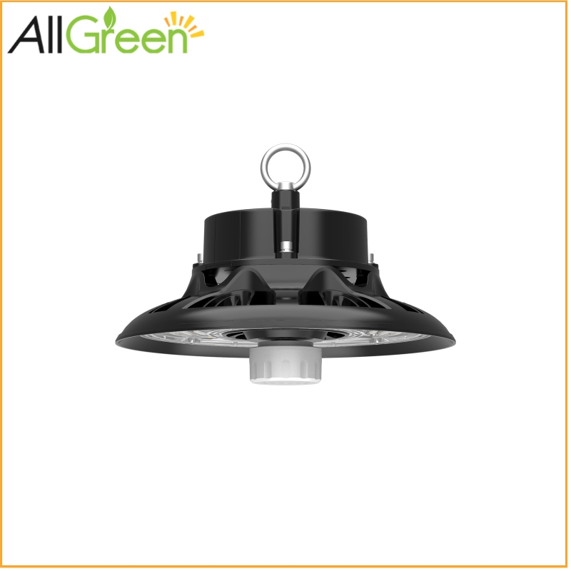 Multi-Adjustable Industrial UFO Lighting DIP Switches Enable CCT, Wattage, and Beam Tuning, Energy-Efficient LED High Bay Design